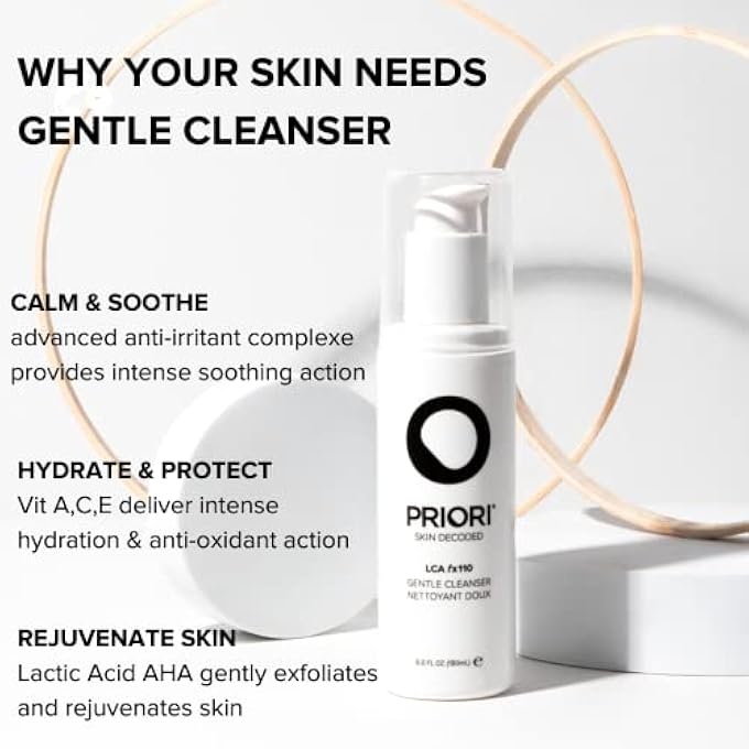 PRIORI LCA FX110 - GENTLE CLEANSER 6 OZ - Image 2